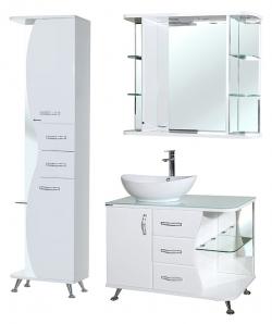 Мебель для ванной Bellezza Рио 90 R белая